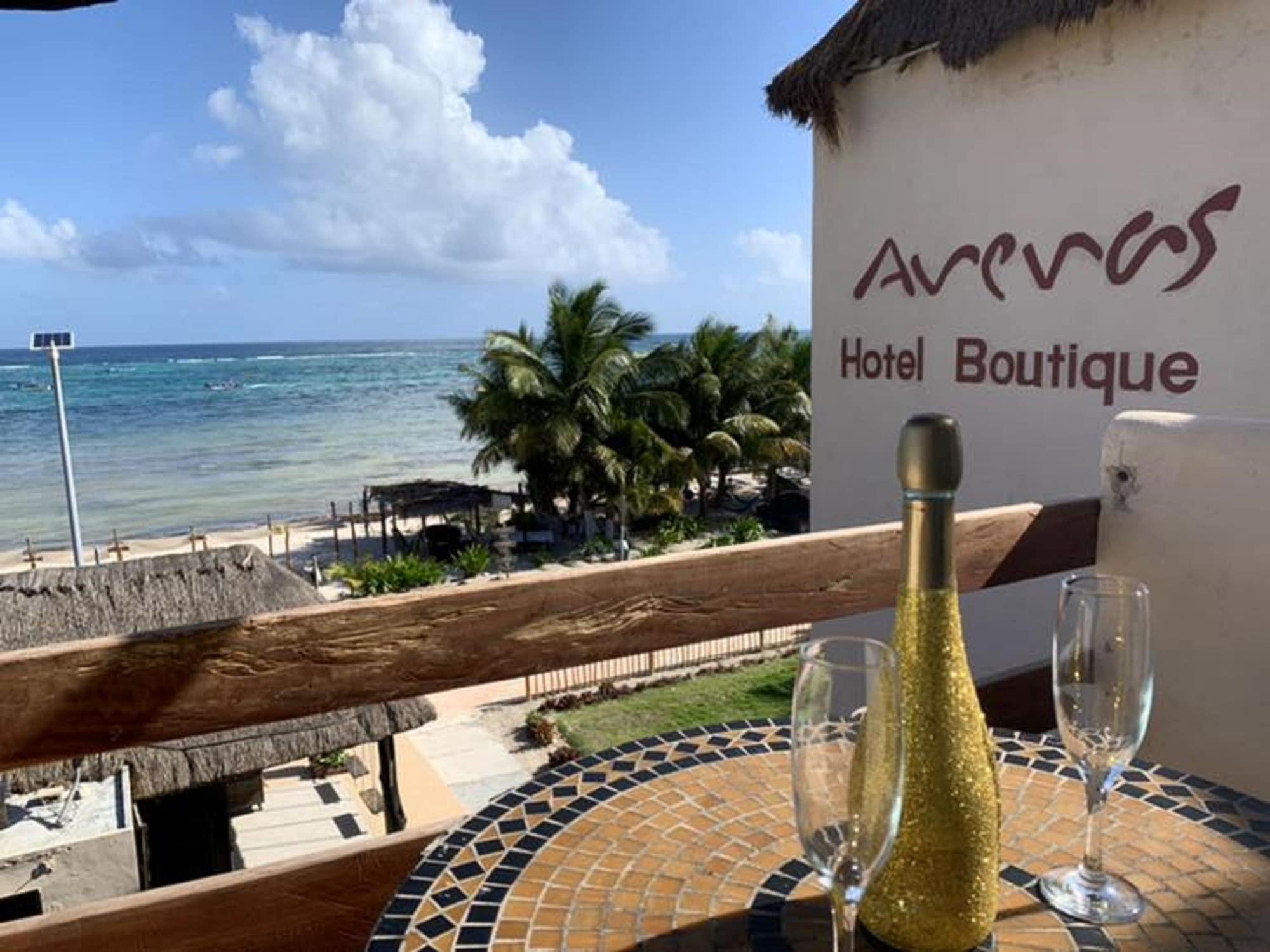 Hotel Arenas Mahahual Bagian luar foto