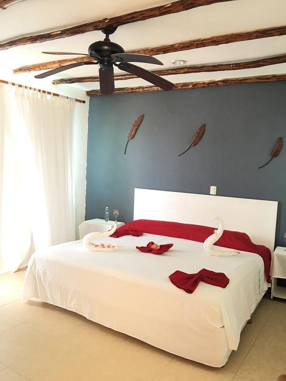 Hotel Arenas Mahahual Bagian luar foto